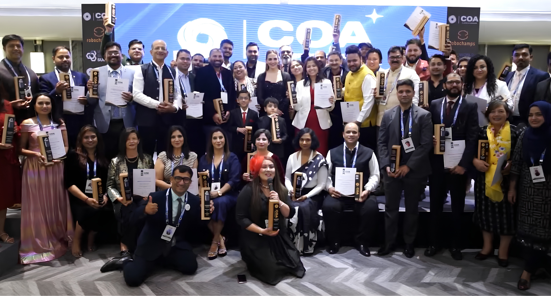 COA event group photo